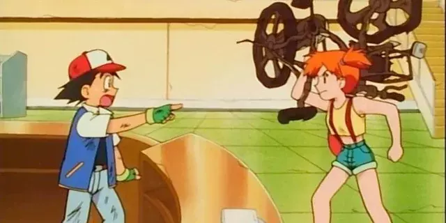 Ashs magisch repariertes Fahrrad - ein Kontinuitätsfehler im Pokémon Anime erste Generation