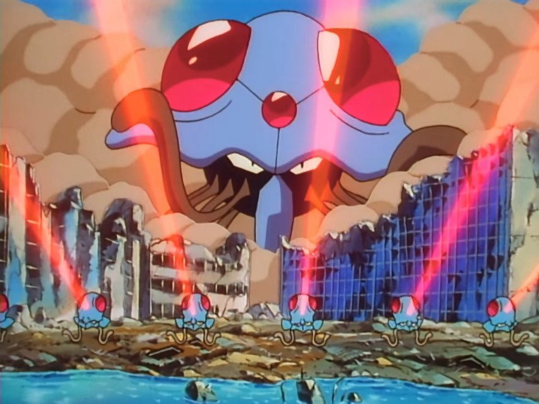 Erfundene Attacken im Fehler Pokémon Anime erste Generation die in den Spielen nicht existieren
