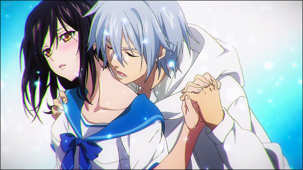 Kojou Akatsuki neben Yukina Himeragi Kojou Akatsuki neben Yukina Himeragi