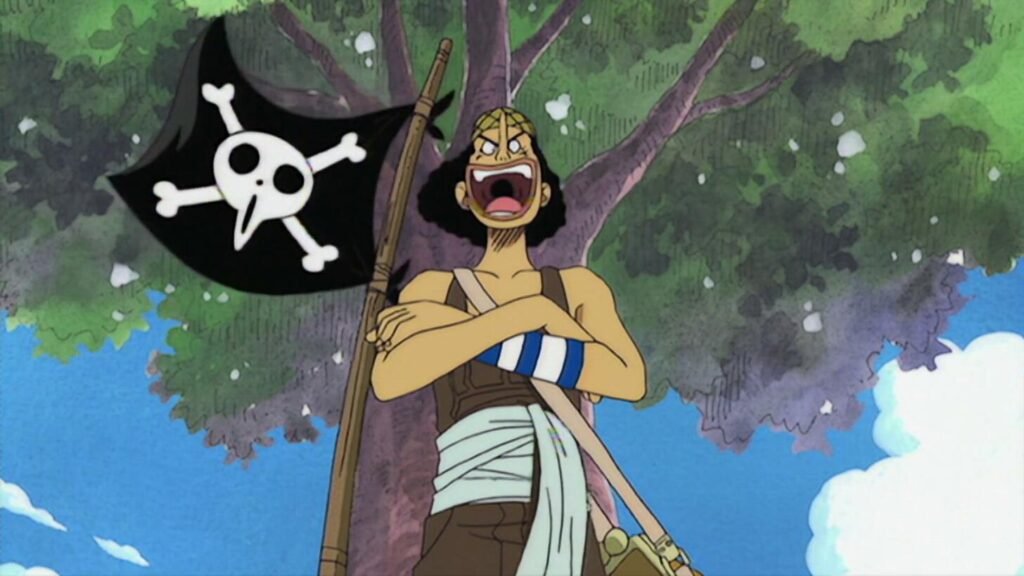 Lysop verteidigt sein Dorf gegen die Black Cat Pirates Lysop verteidigt sein Dorf gegen die Black Cat Pirates