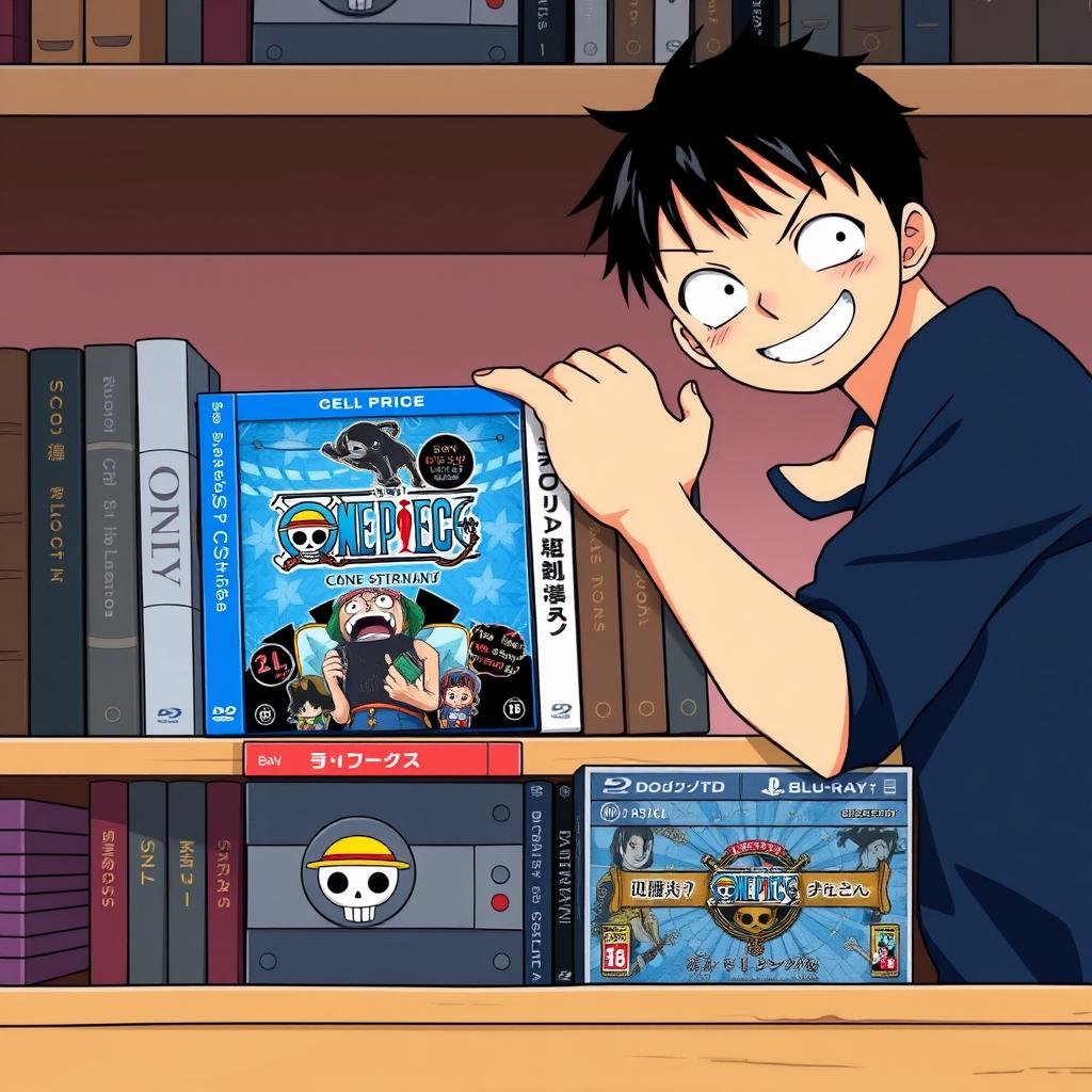 One Piece Sammler mit DVD/Blu-ray Kollektion One Piece Sammler mit DVD/Blu-ray Kollektion