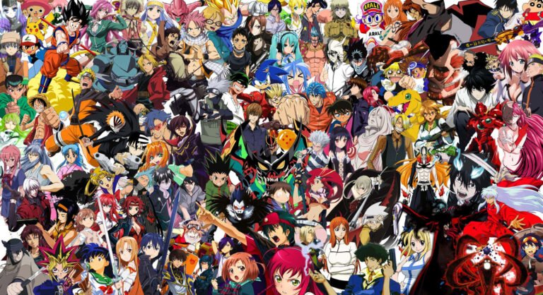 Verschiedene Anime-Genres und Stilrichtungen, die die Vielfalt von Top Anime für Einsteiger zeigen
