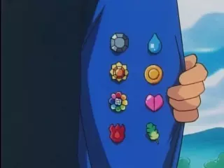 Vertauschte Orden im Fehler Pokémon Anime erste Generation - Sumpforden und Seelenorden